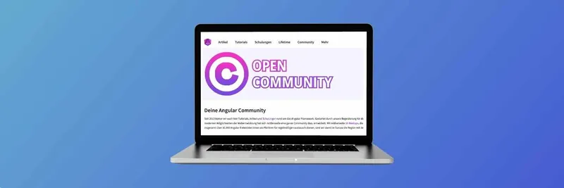 Open Community: Veröffentliche deinen Artikel für Angular.de!