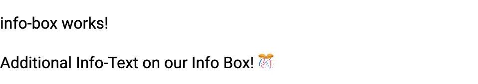 Beispiel einer Item-Komponenten-Definition der eben gezeigten ToDo App