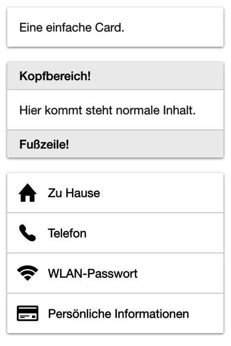 Ionic Tutorial Cards